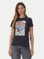 Levi's® T-Shirt The Perfect 17369-3309 Czarny Standard Fit. Czarne t-shirty s, bez wzorów, z bawełny, bez kołnierzyka, bez ramiączek. Za 119.99 zł.