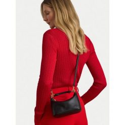 Torebka LAUREN RALPH LAUREN. Czarne listonoszki Lauren Ralph Lauren, bez wzorów, bez dodatków. Za 1,298.99 zł.