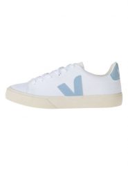 Veja Sneakersy "Campo CA" w kolorze biało-błękitnym rozmiar: 38. Białe trampki Veja, bez wzorów, z bawełny, bez zapięcia. Za 311.03 zł.