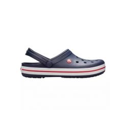 Japonki Crocs Crocband, Dla obu płci. Czerwone klapki Crocs, bez wzorów, z materiału, bez obcasa. Za 256.00 zł.