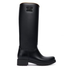 Kalosze Max Mara. Czarne kalosze Max Mara, bez wzorów. Za 2,349.00 zł.