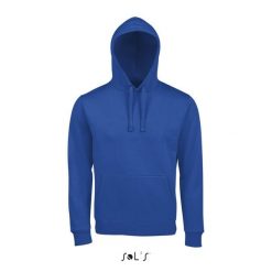Bluza z kapturem Sol's Spencer. Niebieskie bluzy SOL'S, s, bez wzorów, z bawełny, z kapturem. Za 143.40 zł.