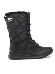 Sorel Śniegowce Whitney™ II Tall Lace Wp NL3823-010 Czarny. Czarne trapery i śniegowce Sorel, z materiału. Za 569.99 zł.