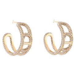 Kolczyki TWINSET. Żółte kolczyki Twinset, złote. Za 339.99 zł.