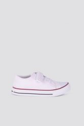 Trampki. Białe trampki COCCODRILLO, bez wzorów, bez zapięcia. W wyprzedaży za 19.90 zł.