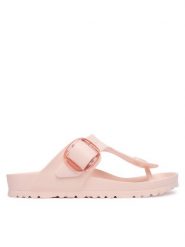 Birkenstock Japonki Gizeh 1031321 Różowy. Czerwone klapki Birkenstock, bez wzorów, z syntetyku, bez obcasa. Za 269.99 zł.