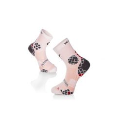 Skarpety uciskowe do sportu Skarpety uciskowe Biało-szare. Białe skarpety TRY TO FLY, bez wzorów. W wyprzedaży za 67.34 zł.