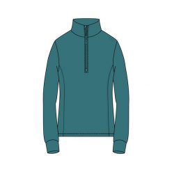 Golf damska turystyczne CMP 3G27836. Zielone golfy CMP, l, bez wzorów, bez ramiączek. Za 172.50 zł.