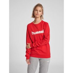 Bluza do piłki ręcznej damska Hummel Go Cotton Logo Sweatshirt Woman. Czerwone bluzy Hummel, xl, bez wzorów, bez kaptura. Za 188.00 zł.