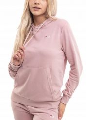 Bluza damska Fila Lierna. Brązowe bluzy Fila, m, bez wzorów, z bawełny, z kapturem. Za 195.99 zł.
