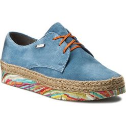 Espadryle MACIEJKA - 02936-34/00-5 Jasny Niebieski. Niebieskie espadryle Maciejka, bez wzorów, z materiału, bez obcasa, na płaskiej podeszwie, bez zapięcia. W wyprzedaży za 189.00 zł.