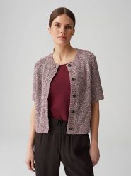 OPUS Kardigan "Dacki" w kolorze różowym rozmiar: 36. Różowe kardigany Opus, bez wzorów, z bawełny. Za 173.99 zł.