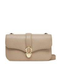Aigner Torebka 132411 Beżowy. Brązowe listonoszki Aigner, bez wzorów, ze skóry, bez dodatków. Za 1,229.00 zł.