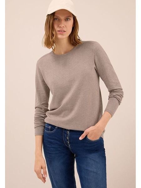 Cecil Sweter w kolorze jasnobrązowym rozmiar: M. Brązowe swetry Cecil, m, bez wzorów, bez ramiączek. Za 86.99 zł.