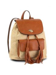 DeeZee Plecak RH1970 Beżowy. Brązowe plecaki DeeZee, bez wzorów, z syntetyku. Za 53.99 zł.