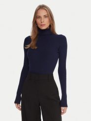 Kontatto Golf 3M0817C Granatowy Regular Fit. Niebieskie golfy Kontatto, m, bez wzorów, z syntetyku, bez ramiączek. Za 289.99 zł.