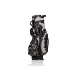 Torba na wózek golfowy JuCad Manager PLUS. Czarne torby na ramię JUCAD, bez wzorów, z materiału, eleganckie, na ramię, duże, bez dodatków. Za 1,537.15 zł.