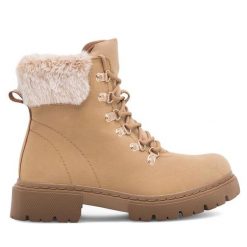 Trapery Clara Barson. Brązowe trapery i śniegowce Clara Barson. Za 169.99 zł.