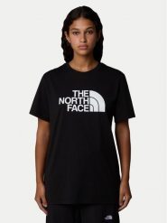 The North Face T-Shirt Easy NF0A8A6G Czarny Loose Fit. Czarne t-shirty The North Face, xs, bez wzorów, z bawełny, bez kołnierzyka, bez ramiączek. Za 89.99 zł.