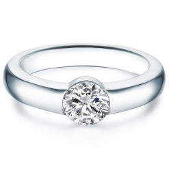 Trilani Pierścionek z Srebro wysokiej próby w Srebrny Pierścionki 1 ct Damski. Szare pierścionki Trilani, srebrne. Za 298.99 zł.