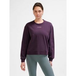 Bluza damska Hummel MT Dhyani. Czerwone bluzy Hummel, bez wzorów, bez kaptura. Za 181.50 zł.