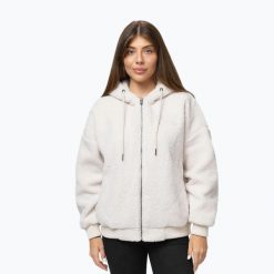 Bluza damska Pitbull Daisy Hooded Zip. Brązowe bluzy PITBULL, l, bez wzorów, bez kaptura. Za 269.99 zł.