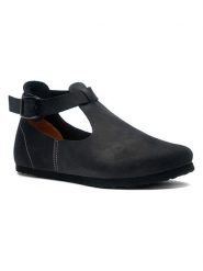 Comfortfusse Skórzane baleriny w kolorze czarnym rozmiar: 40. Czarne baleriny Comfortfüße, bez wzorów, z nubiku, bez obcasa. Za 242.13 zł.