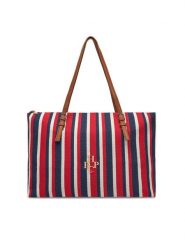 Beverly Hills Polo Club Torebka BHPC-C-014-07 Kolorowy. Shopper Beverly Hills Polo Club, bez wzorów, z materiału, bez dodatków. Za 229.99 zł.
