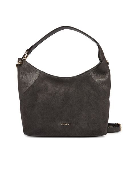 Furla Torebka Lara S WB01958 BX1895 BG 4285S Szary. Szare torebki klasyczne Furla, bez wzorów, ze skóry, bez dodatków. Za 1,739.00 zł.