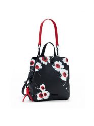 Desigual Plecak Chandra Sumy Mini 25SAKP27 Czarny. Czarne plecaki Desigual, bez wzorów, ze skóry. Za 299.99 zł.
