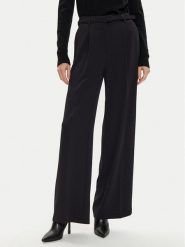 Imperial Spodnie materiałowe P4W3IJXC Czarny Wide Leg. Czarne spodnie materiałowe Imperial, s, bez wzorów, z materiału. Za 209.99 zł.