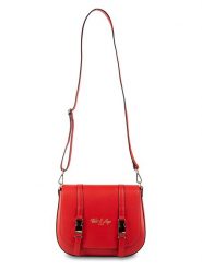 Victor & Hugo Paris Skórzana torebka "Ruth" w kolorze czerwonym - 26 x 20 x 8 cm rozmiar: onesize. Czerwone torby na ramię Victor & Hugo Paris, bez wzorów, z materiału, na ramię, bez dodatków. Za 260.99 zł.