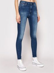 Tommy Jeans Jeansy Sylvia DW0DW09215 Niebieski Super Skinny Fit. Niebieskie jeansy Tommy Jeans, bez wzorów. Za 279.99 zł.