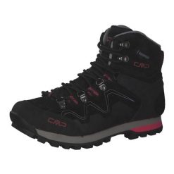 Buty trekkingowe damskie CMP Athunis Mid. Czarne trekkingi CMP, z materiału, za kostkę, trekkingowe. Za 536.60 zł.