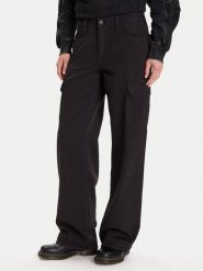 G-Star Raw Spodnie materiałowe Judee D24673-E078 Czarny Relaxed Fit. Czarne spodnie materiałowe G-Star Raw, bez wzorów, z bawełny. Za 469.99 zł.