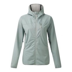 Kurtka wiatrówka softshell damska Dare 2B Lexan III. Zielone kurtki sportowe Dare 2b, bez wzorów, z poliesteru, bez kaptura, trekkingowe. Za 435.50 zł.