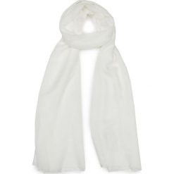 Szal MOSCHINO - 03657 M2024 002. Białe szaliki MOSCHINO, bez wzorów, z materiału. W wyprzedaży za 239.00 zł.