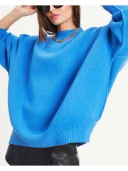 LA Angels Sweter w kolorze niebieskim rozmiar: L. Niebieskie swetry LA Angels, l, bez wzorów, z bawełny, bez ramiączek. Za 158.10 zł.