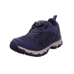 Buty trekkingowe damskie Meindl Abano Gtx. Niebieskie trekkingi Meindl, z materiału, trekkingowe. Za 1,112.00 zł.