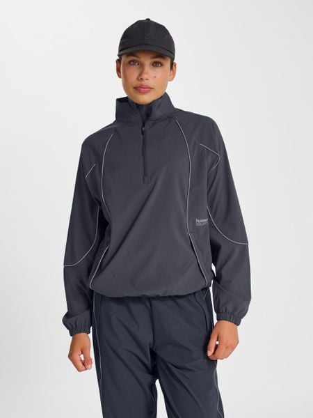 Damska bluza dresowa Hummel Pulse. Brązowe bluzy Hummel, m, bez wzorów, z dresówki, bez kaptura. Za 221.00 zł.