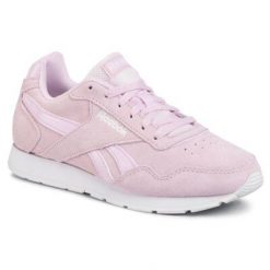 Reebok GLIDE FW3019 Różowy. Czerwone obuwie sportowe Reebok, ze skóry, bez zapięcia. Za 249.99 zł.
