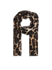 Guess Szal AW5533 POL03 Brązowy. Brązowe rękawiczki Guess, z aplikacjami. Za 194.99 zł.