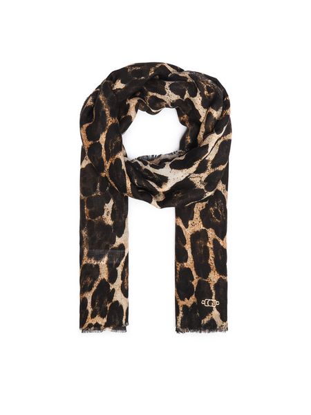 Guess Szal AW5533 POL03 Brązowy. Brązowe rękawiczki Guess, z aplikacjami. Za 194.99 zł.