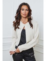 So Cachemire Kardigan "Fakis" w kolorze beżowym rozmiar: M. Brązowe kardigany So Cachemire, m, bez wzorów, z wełny. Za 131.12 zł.