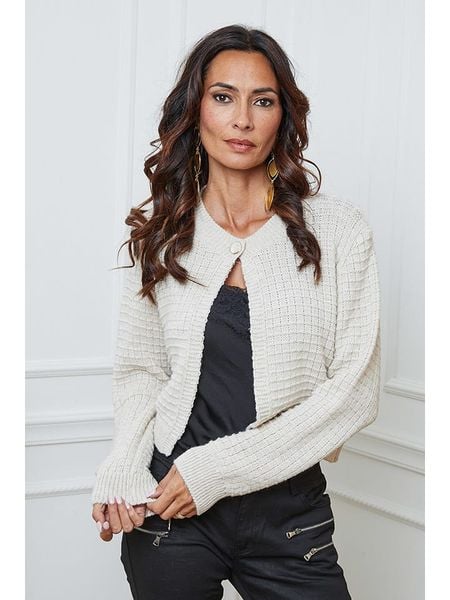 So Cachemire Kardigan "Fakis" w kolorze beżowym rozmiar: M. Brązowe kardigany So Cachemire, m, bez wzorów, z wełny. Za 182.29 zł.