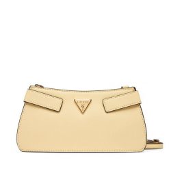 Torebka Guess. Żółte torebki klasyczne Guess, z aplikacjami, bez dodatków. Za 549.99 zł.