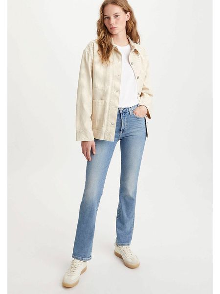 Levi's Dżinsy "724" - Regular fit - w kolorze błękitnym rozmiar: W29/L32. Niebieskie jeansy Levi's®, l, z aplikacjami, z podwyższonym stanem. Za 169.95 zł.