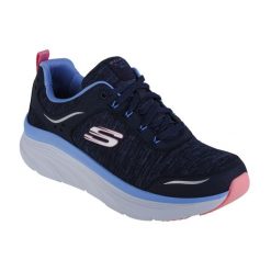 Buty sportowe Sneakersy damskie, Skechers D'Lux Walker-Cool Groove. Niebieskie obuwie sportowe Skechers, bez zapięcia, trekkingowe, Skechers Sport. Za 349.99 zł.