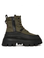 Palladium Botki Pallasquad Zip Tx 99532-325-M Zielony. Zielone botki Palladium, bez wzorów, z materiału, bez obcasa, na płaskiej podeszwie, bez zapięcia. Za 419.99 zł.