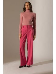 Perfect Cashmere Kaszmirowy golf w kolorze jasnoróżowym rozmiar: XL. Różowe golfy Perfect Cashmere, xl, bez wzorów, z kaszmiru, bez ramiączek. Za 343.41 zł.